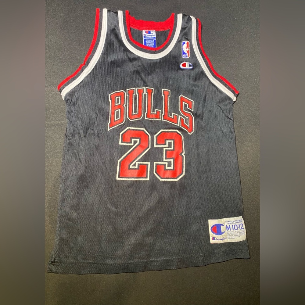 Vintage Michael Jordan Chicago Bulls Jersey Champion youth 10/12
